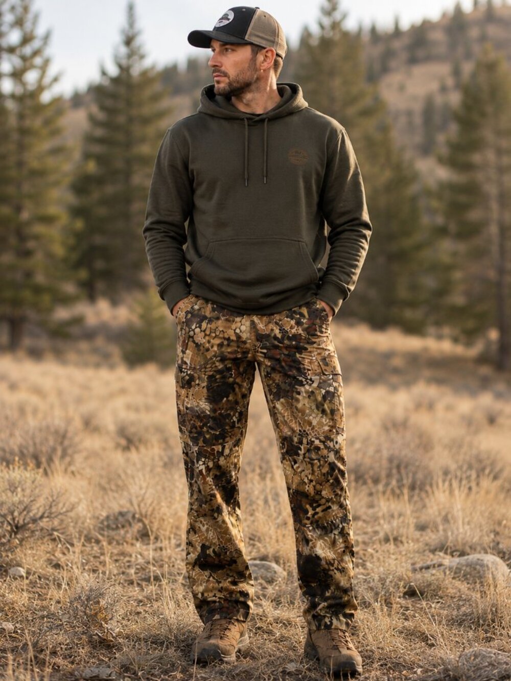 Kryptek Stalker Highlander Camo Hunting Cargo Pants Men’s Size Large